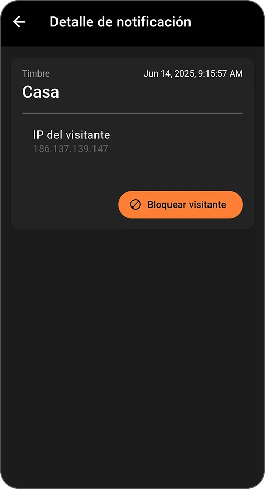 Notificación de seguridad